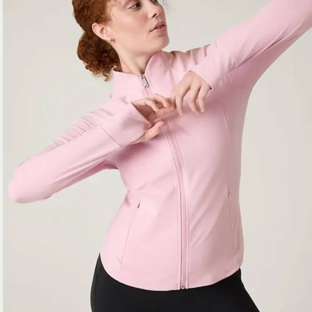 Pink Zip-Up Jacket